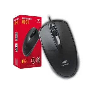 Mouse Usb C/Fio C3tech Ms-31bk